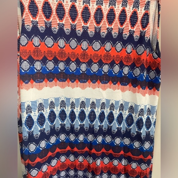 Lularoe Bright Joy Longline Vest - Picture 4 of 7